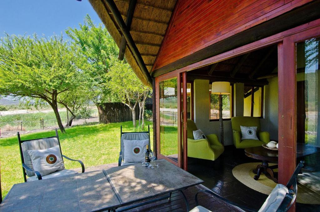 Zahrada ubytování Tau Game Lodge