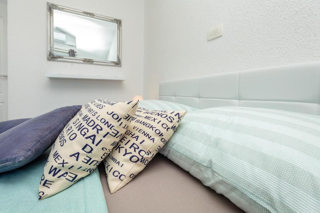 Postel nebo postele na pokoji v ubytování Apartment Horizon
