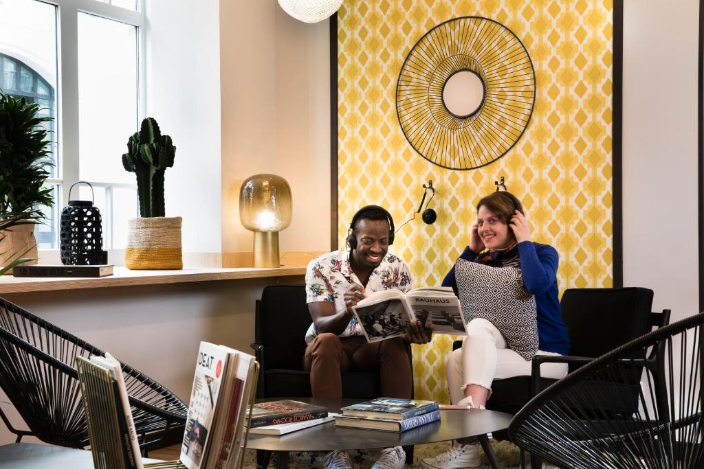 Hôtel Paris La Fayette - Resim 35