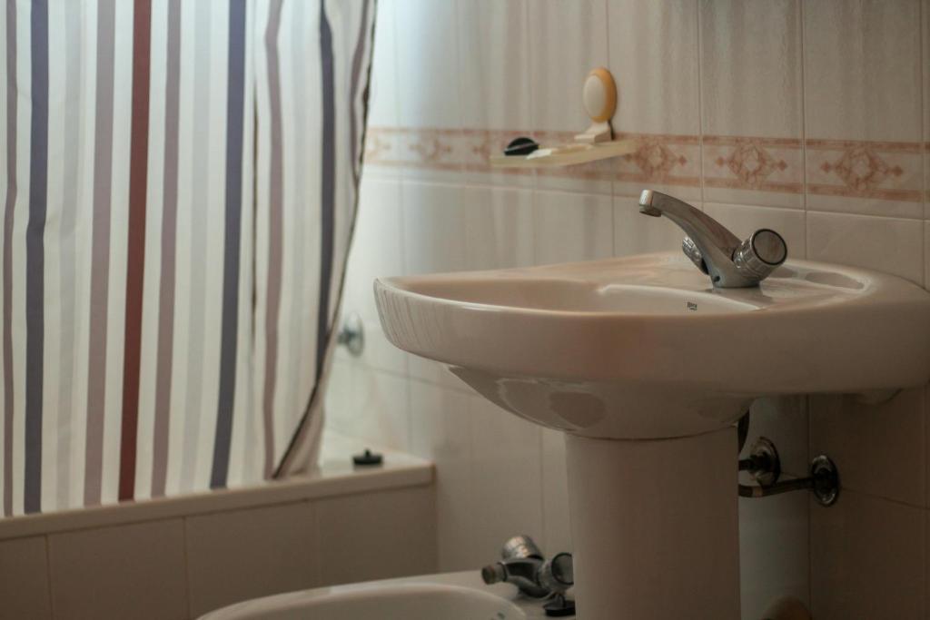 Koupelna v ubytování Hostal Esperanza