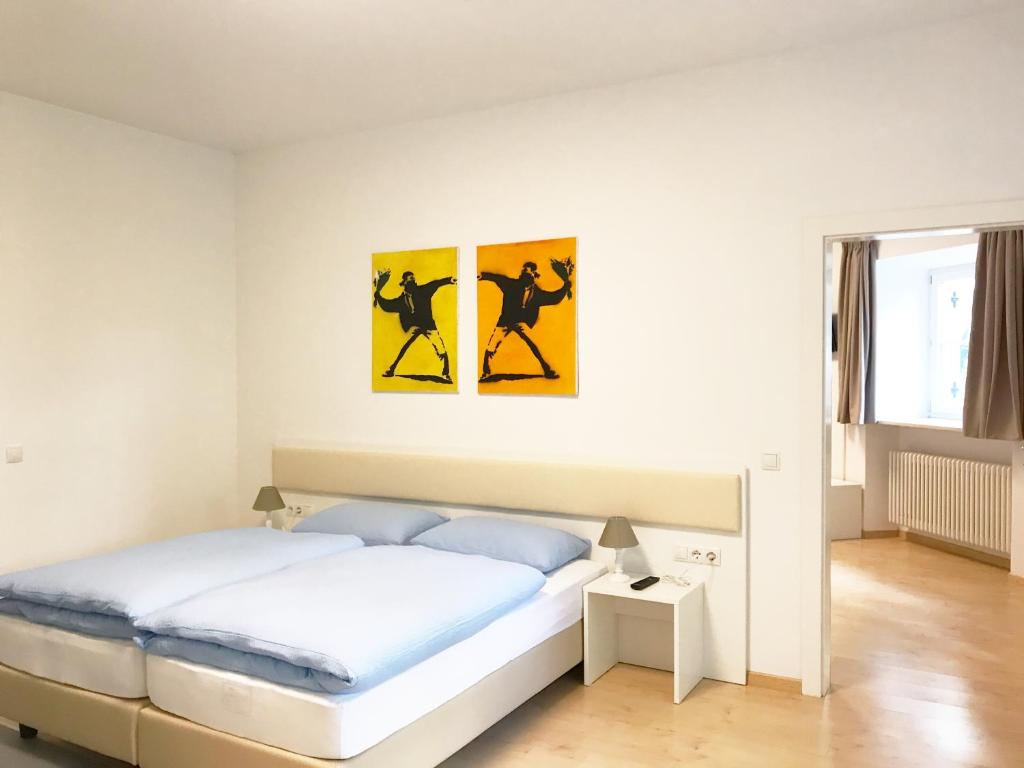 Postel nebo postele na pokoji v ubytování Manzoni Premium