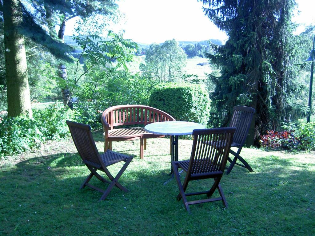 Zahrada ubytování Ferienhaus Chalet Cottage Ourtalblick 2km von Vianden-Lux