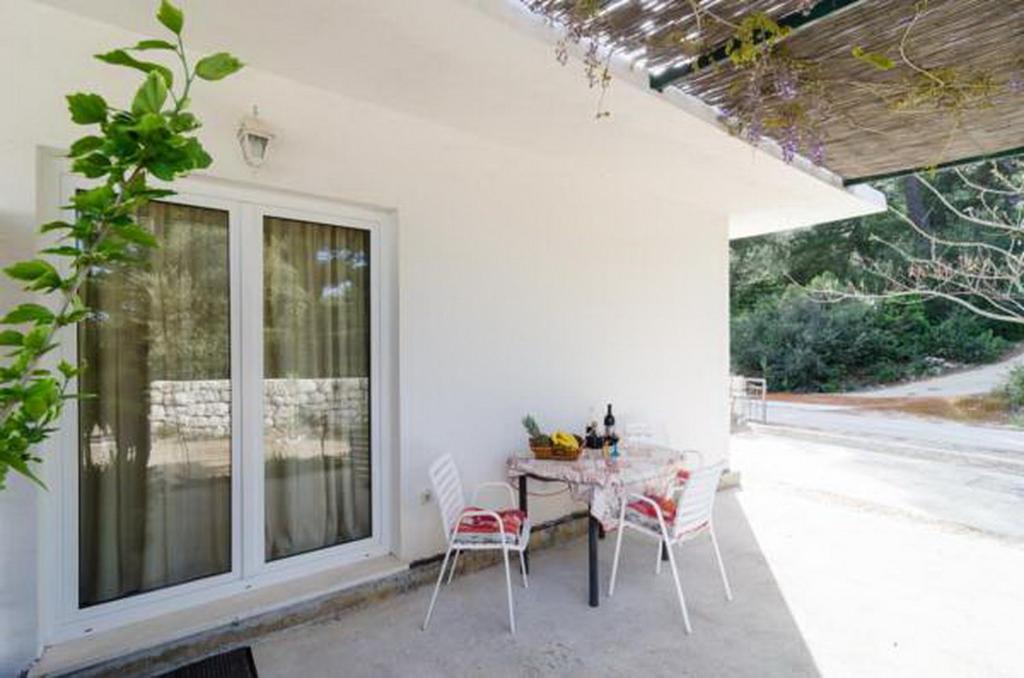 Balkon lub taras w obiekcie Apartments Skurla