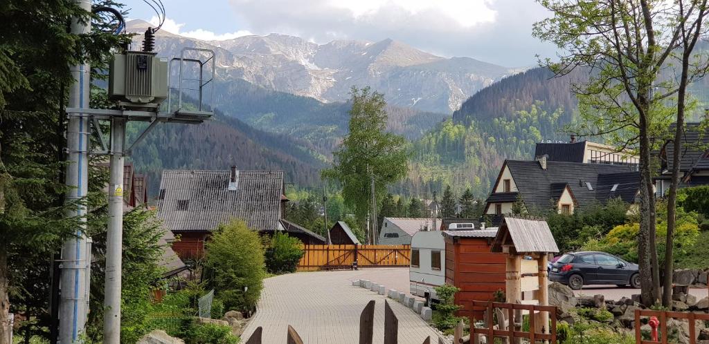 Výhľad na hory alebo výhľad na hory priamo z apartmánu