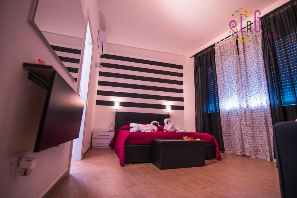 Posezení v ubytování La Gioia di Sicilia B&B