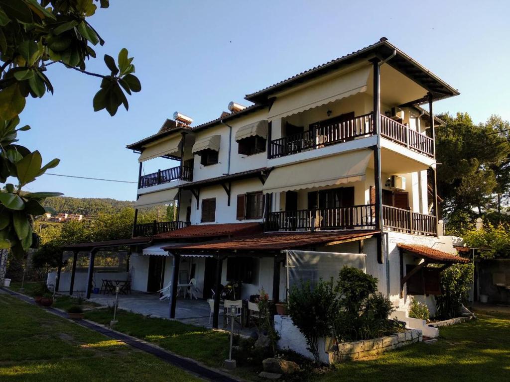 Budova, kde se apartmán nachází