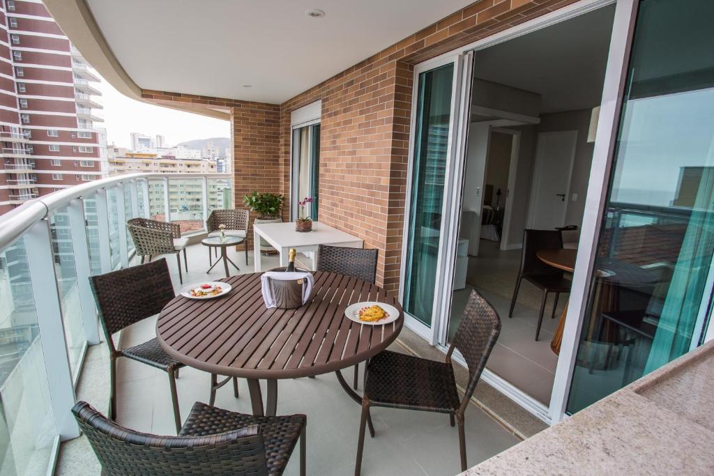 Residencial Estanconfor Santos - Appartamento Con Due Camere Da Letto Con Vista Sul Mare