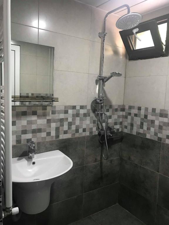 Koupelna v ubytování Guesthouse Ori Beli in Mestia