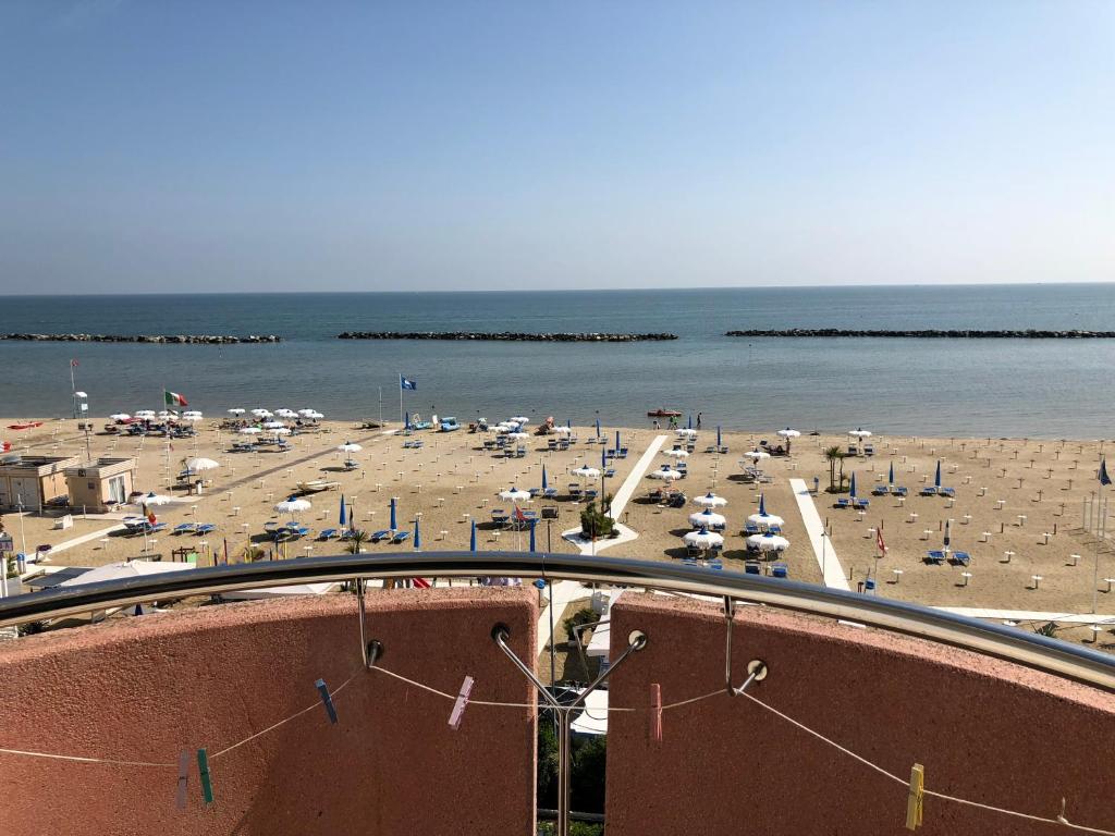 Nespecifikovaný výhled na moře nebo výhled na moře při pohledu z hotelu