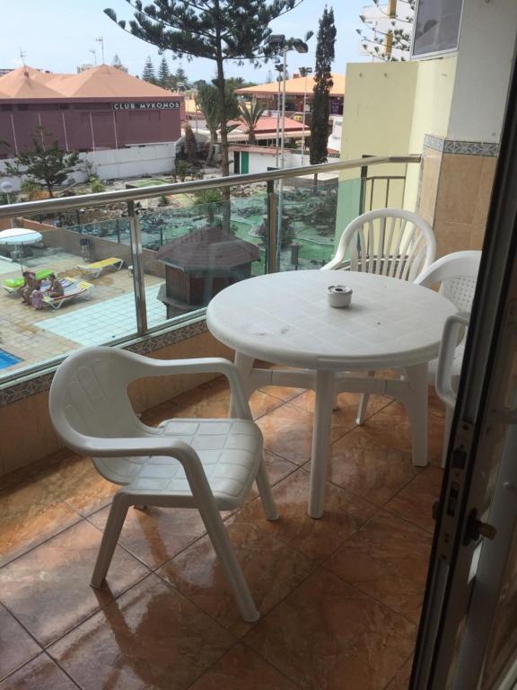 A balcony or terrace at Apartment Yumbo Centrum