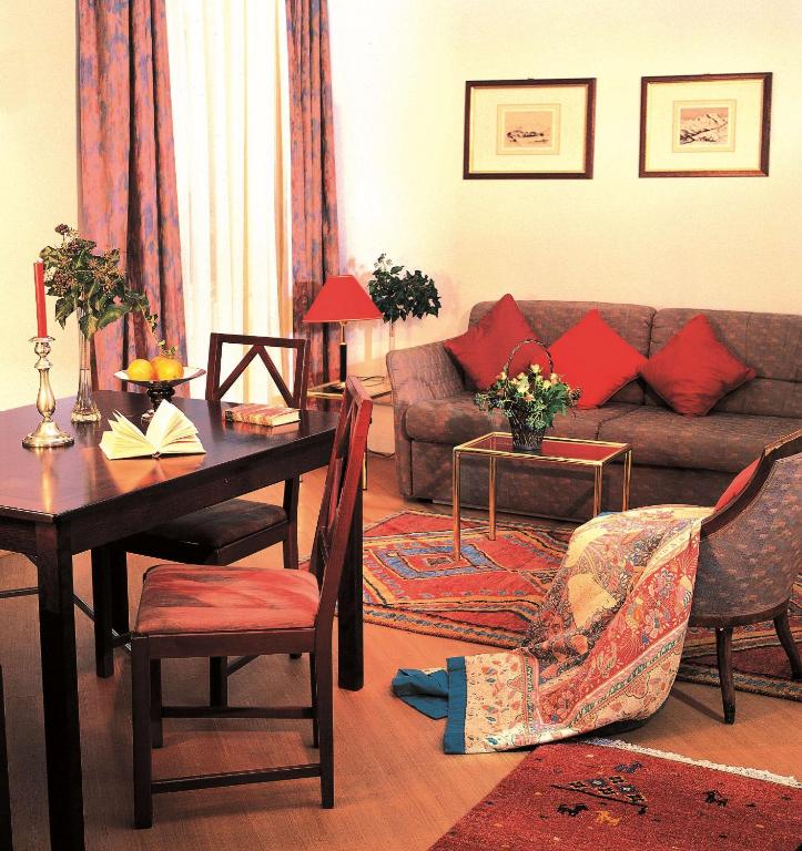Część wypoczynkowa w obiekcie Mondial Appartement Hotel