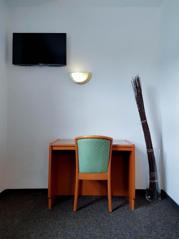 TV a/nebo společenská místnost v ubytování Gasthof Sauerwald
