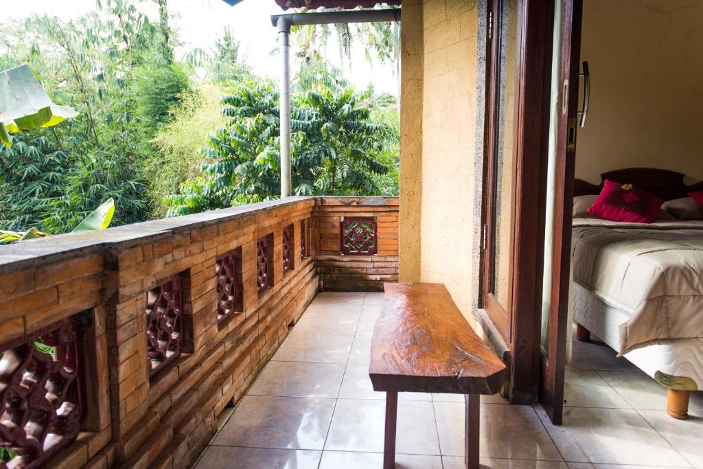 Balkón nebo terasa v ubytování Bali Asli Lodge by EPS