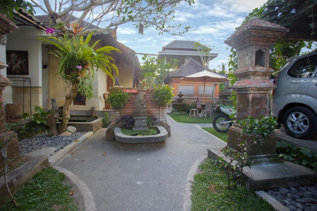 Zahrada ubytování Bali Asli Lodge by EPS