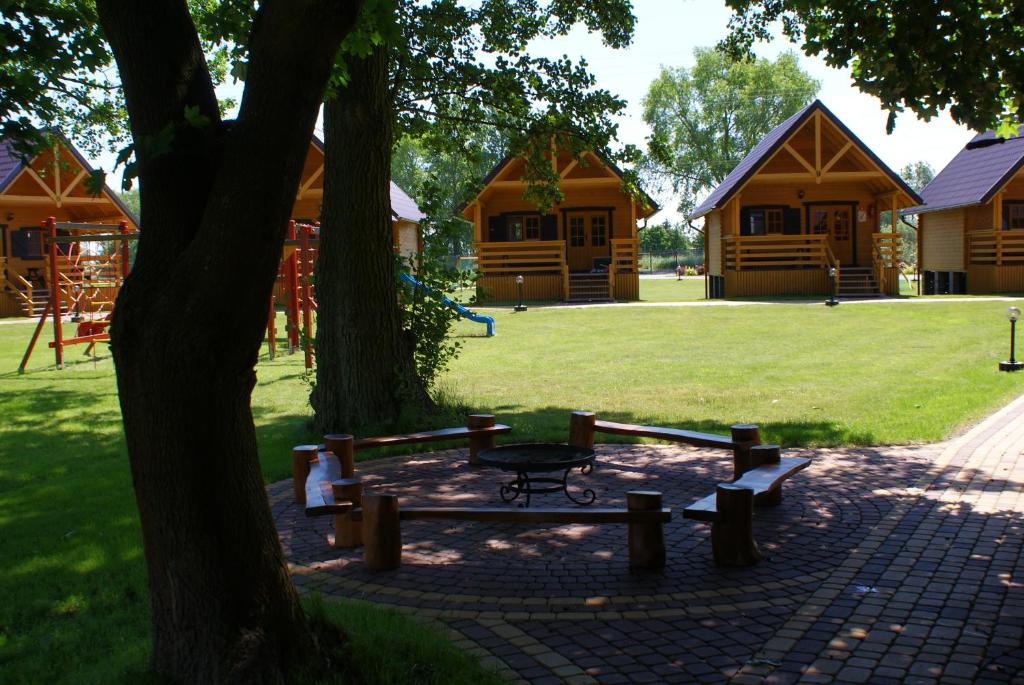 Zahrada ubytování Domki i pokoje "ZIELONA PRZYSTAŃ"