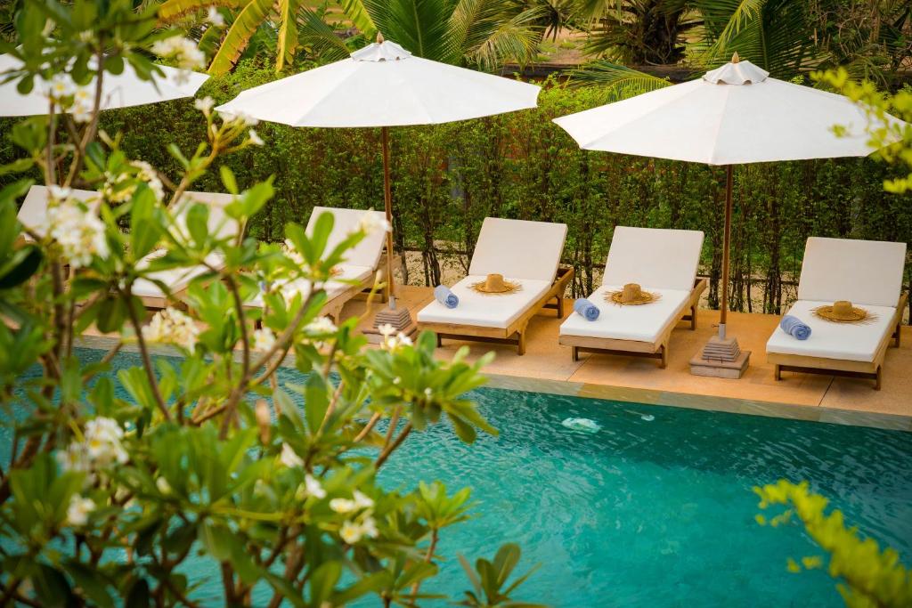 Bazén v ubytování Khmer House Resort nebo v jeho okolí