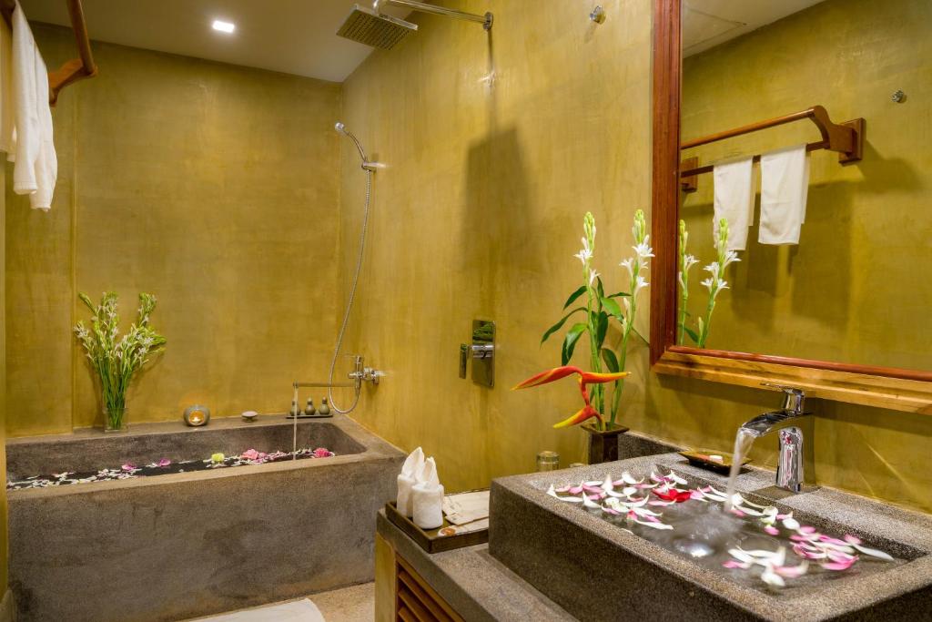 Koupelna v ubytování Khmer House Resort