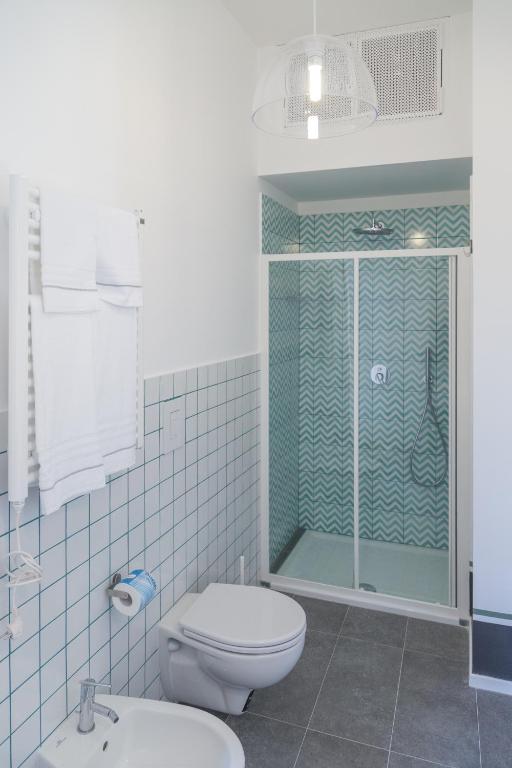 Kúpeľňa v ubytovaní Nonna Pina Art Rooms