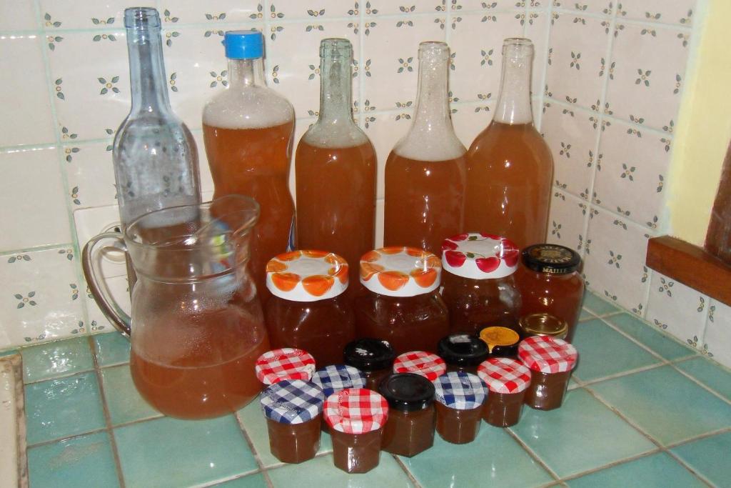 Nápoje v ubytování Chambres d'hôtes Manoir du Buquet