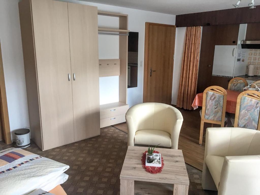 Posezení v ubytování Ferienhaus Perle