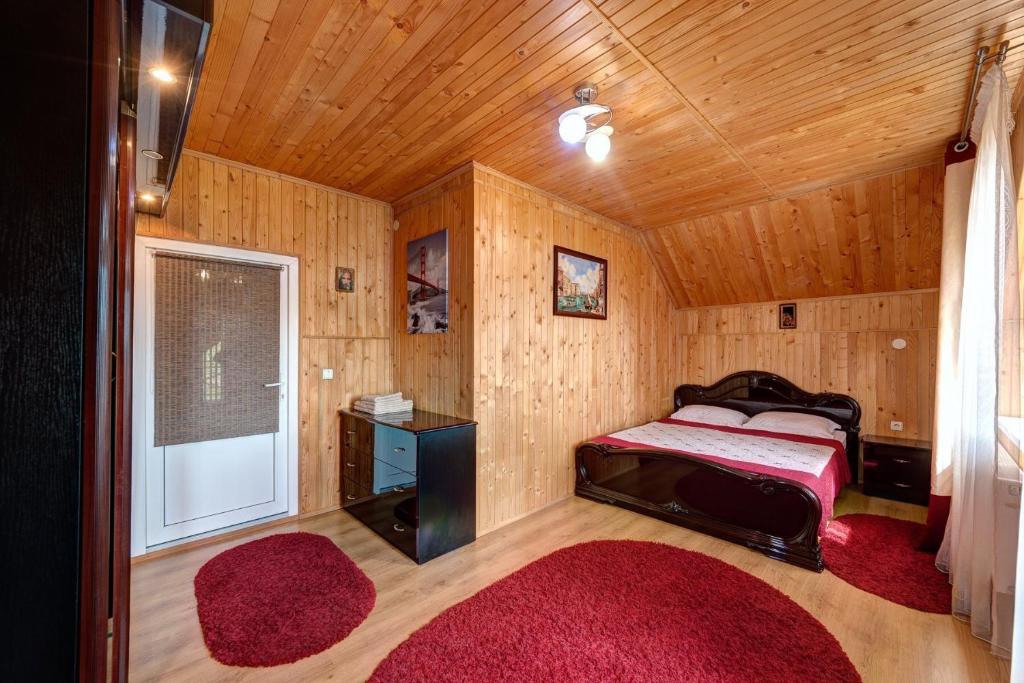 Postel nebo postele na pokoji v ubytování Guest House Velet