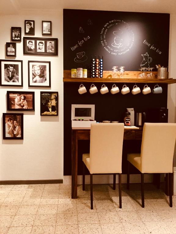 Kuchyň nebo kuchyňský kout v ubytování Landhaus Thome