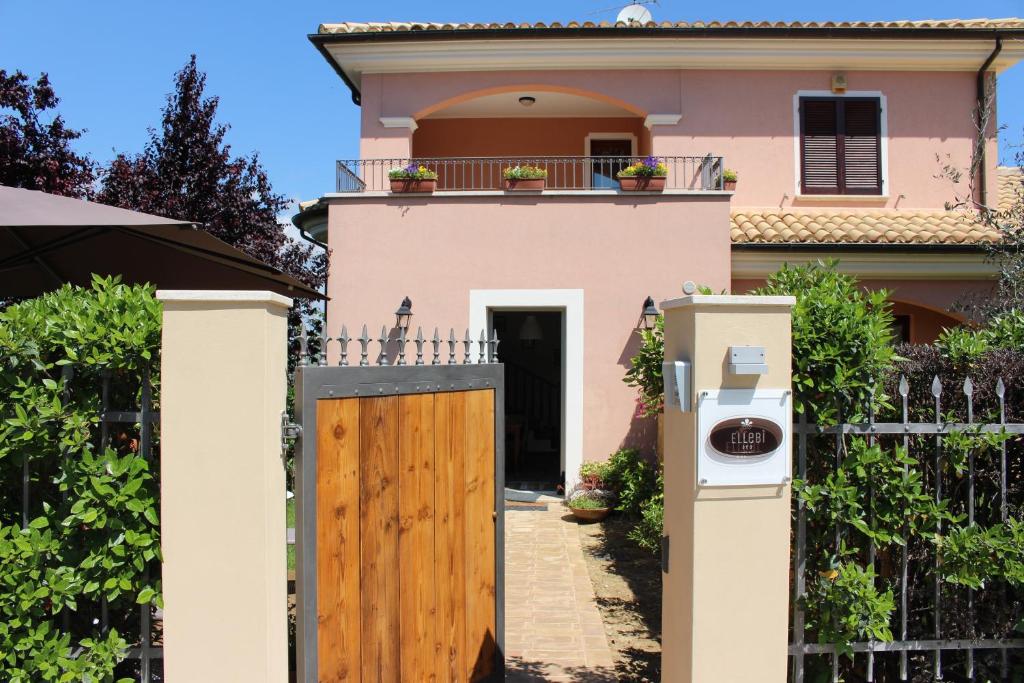 Budova, kde se bed and breakfast nachází