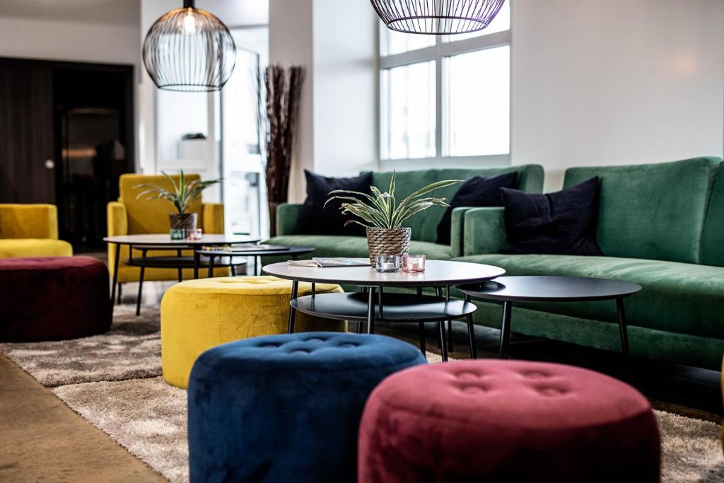 Oleskelutila majoituspaikassa 201 Hotel