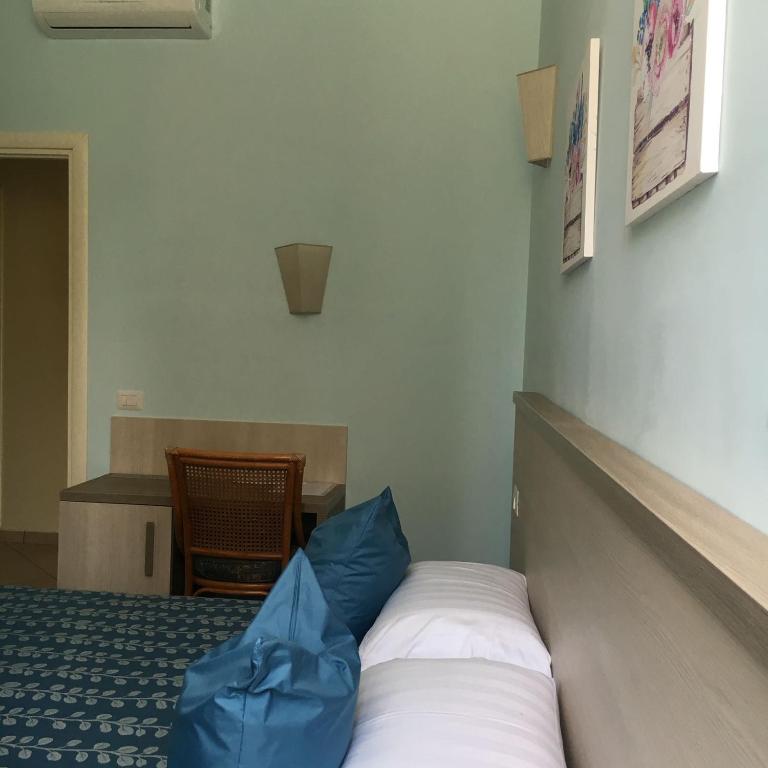 Postel nebo postele na pokoji v ubytování La Conchiglia