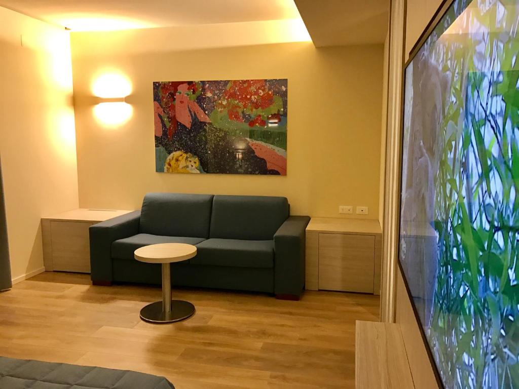 Posezení v ubytování Hotel Ancora