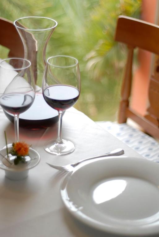 Es Baulo Petit Hotel italokat is kínál