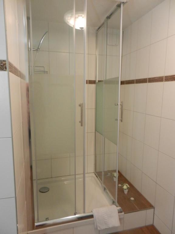 Koupelna v ubytování Casa Riposo
