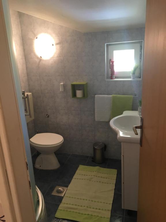 Koupelna v ubytování Apartment Josipa