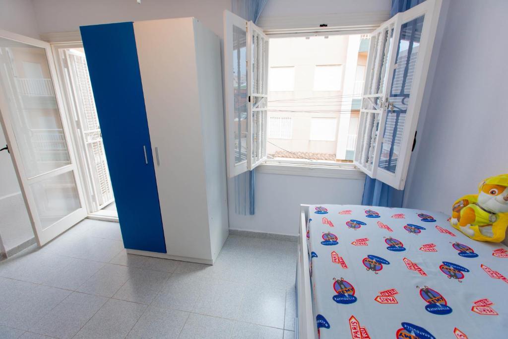 Postel nebo postele na pokoji v ubytování Villa EGO