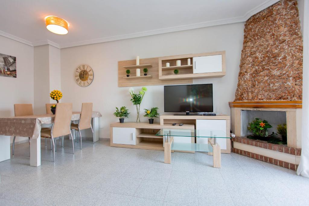 TV a/nebo společenská místnost v ubytování Villa EGO