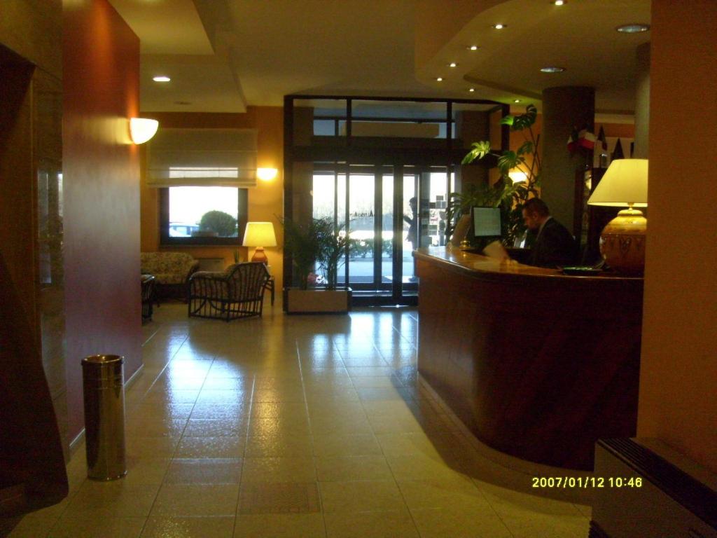 Vstupní hala nebo recepce v ubytování Hotel Des Alpes