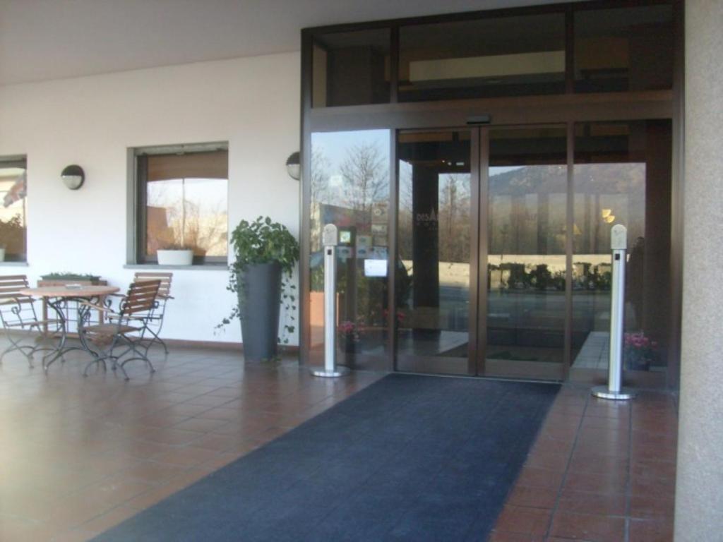 Balkón nebo terasa v ubytování Hotel Des Alpes