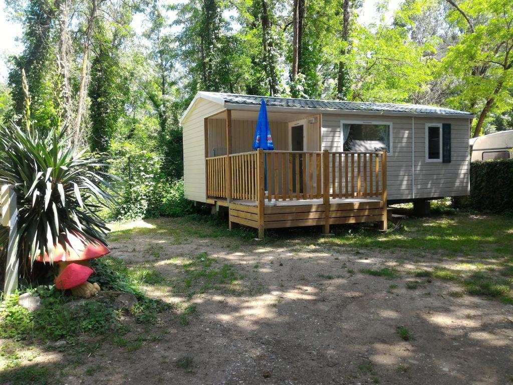 Zahrada ubytování Camping les Sables