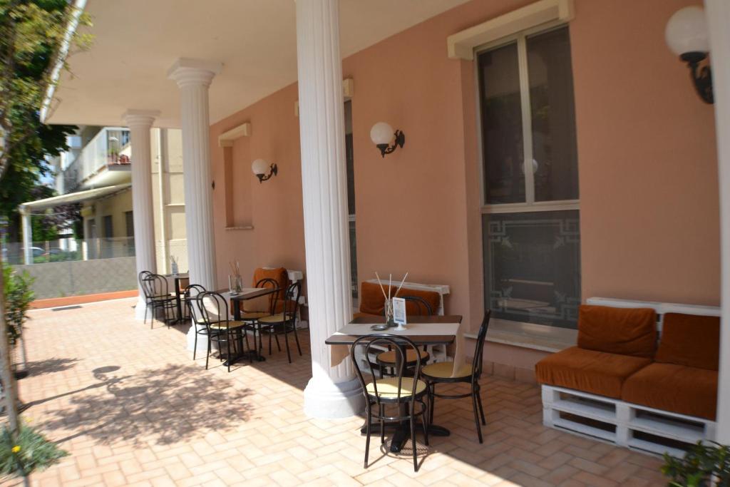 Część wypoczynkowa w obiekcie Hotel Villa Caterina