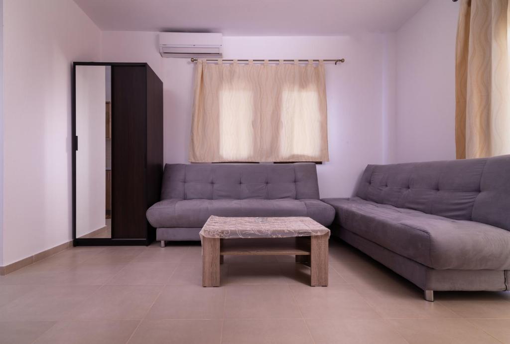 Posezení v ubytování Villa Theano