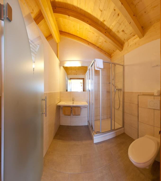 Koupelna v ubytování Hotel Quehenberger