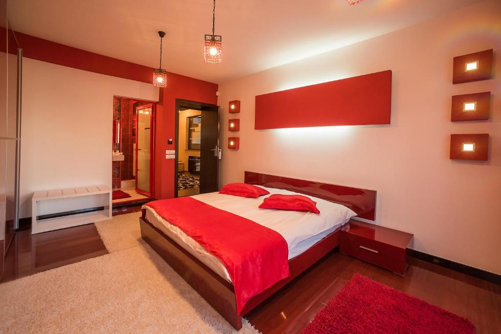 Voodi või voodid majutusasutuse SIMPLE ROOMS SELF CHECK iN toas
