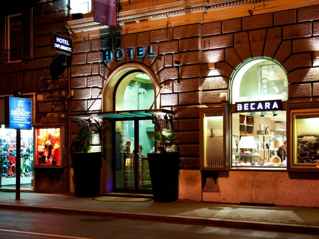 Fotografie z fotogalerie ubytování Hotel Diplomatic v Římě