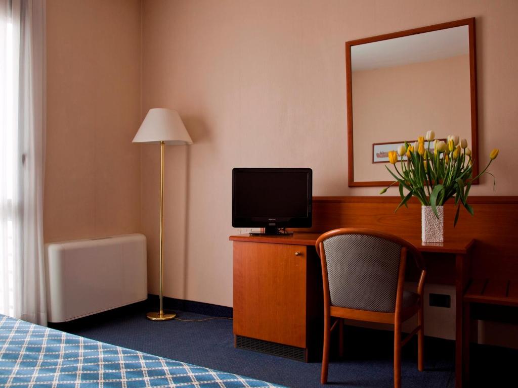 TV a/nebo společenská místnost v ubytování Hotel Zone