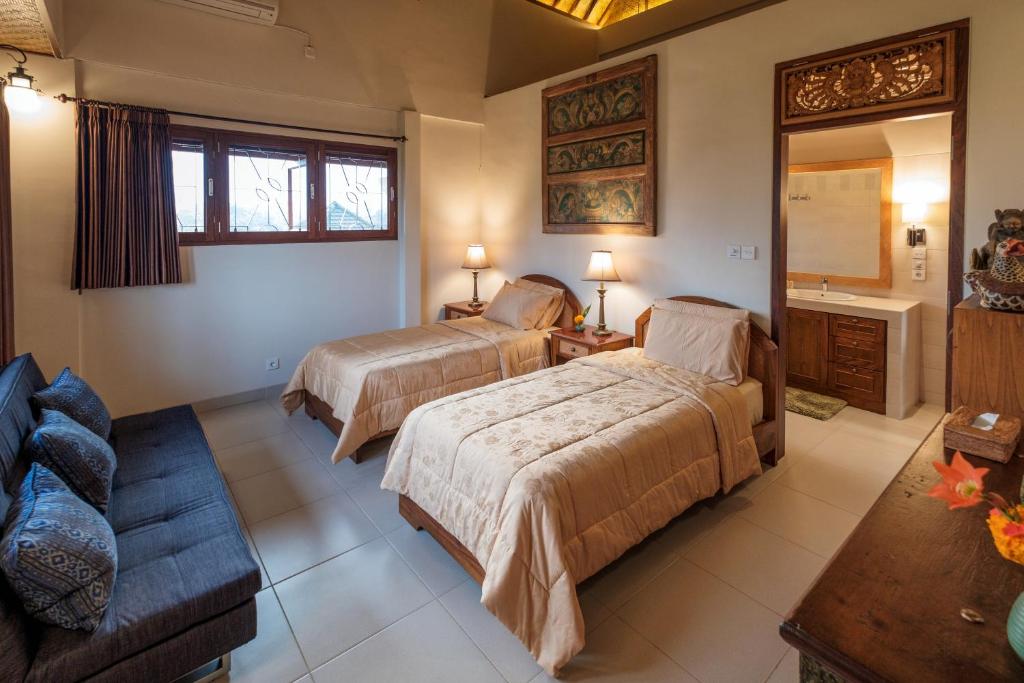 Murni's Houses & Spa - Superior Twin Room With Garden View