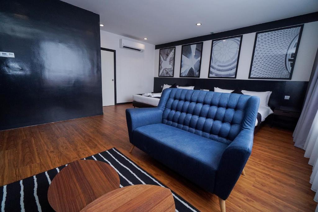 Posezení v ubytování Bloommaze Boutique Hotel Puchong