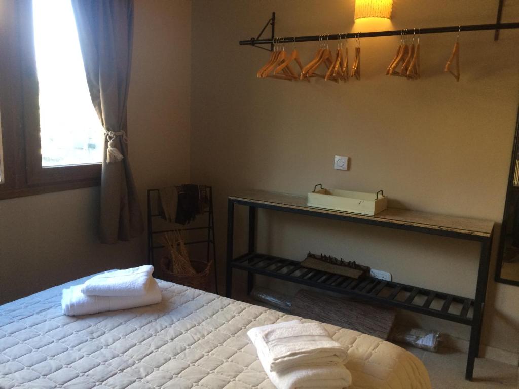 Кровать или кровати в номере Deptos Punta Nevada