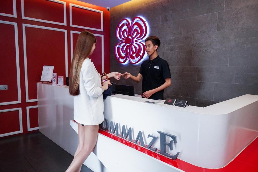 Hosté ubytování Bloommaze Boutique Hotel Puchong