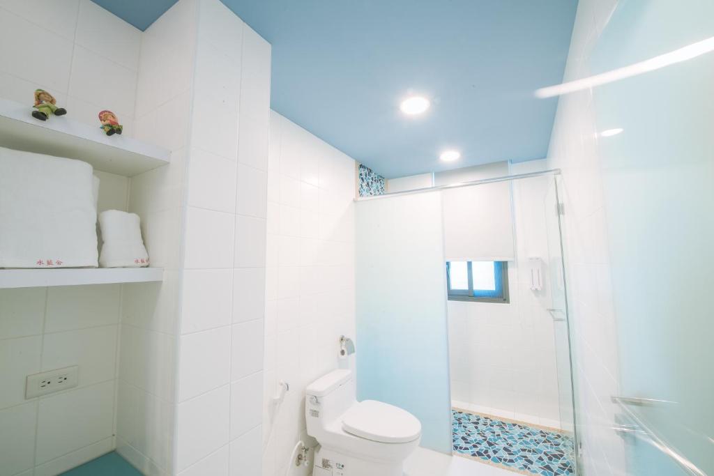Koupelna v ubytování Sapphire Inn