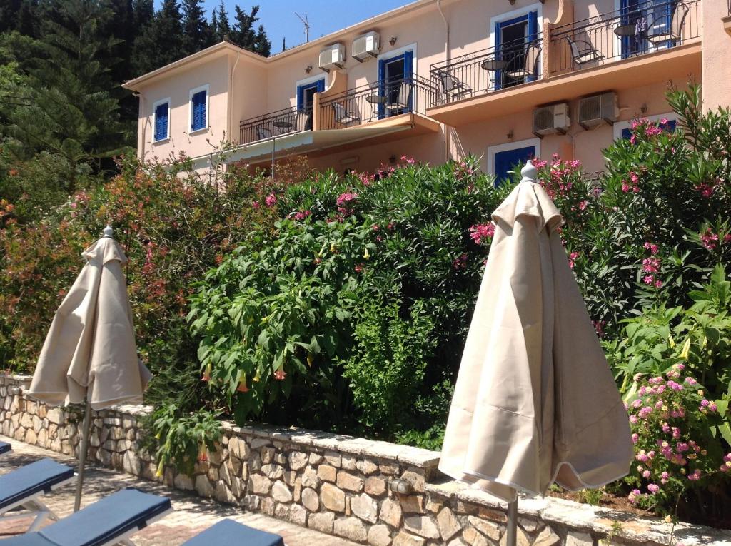 Zahrada ubytování Hotel Nostos